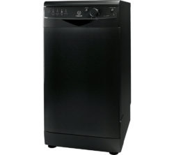 INDESIT  DSR15BK Slimline Dishwasher - Black